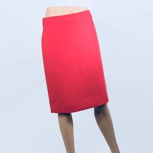 JCREW No. 2 Pencil Size 4 Double Serge Wool Skirt